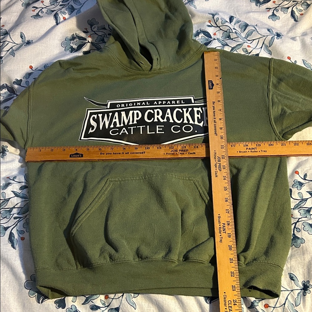Olive Green Hoodie - Picture 5 of 6